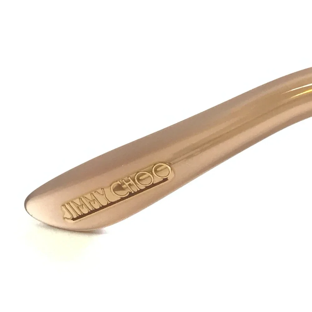 Jimmy Choo Eyeglasses Frames JC239 FWM Nude Crystal Sparkly Gold 55-15-145